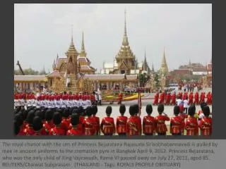 Royal cremation of Thai princess