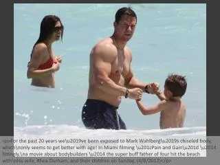 Mark Wahlberg Makes a Splash in Miami