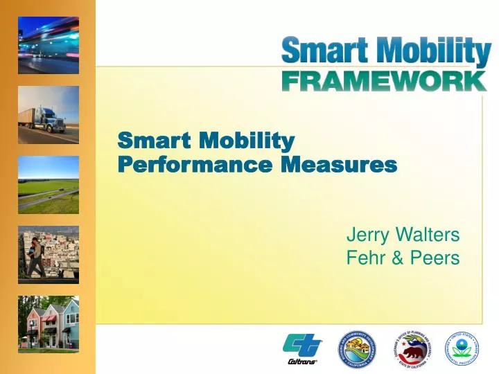 smart mobility performance measures