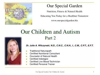 Our Children and Autism Part 2