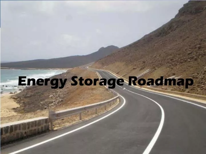 energy storage roadmap