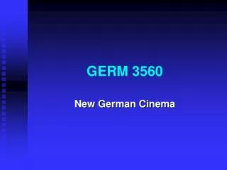 GERM 3560