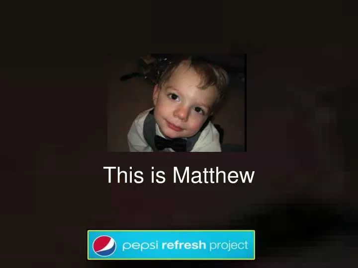 this is matthew