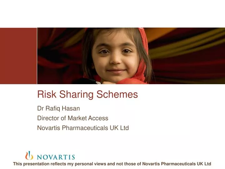 risk sharing schemes