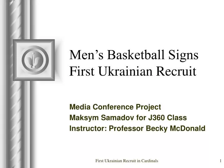 men s basketball signs first ukrainian recruit