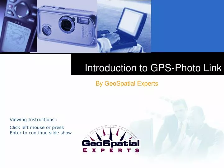 introduction to gps photo link
