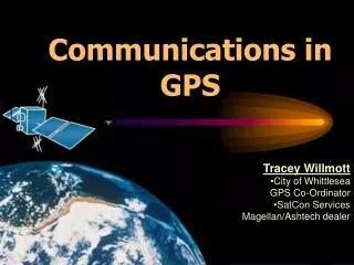 Communications in GPS