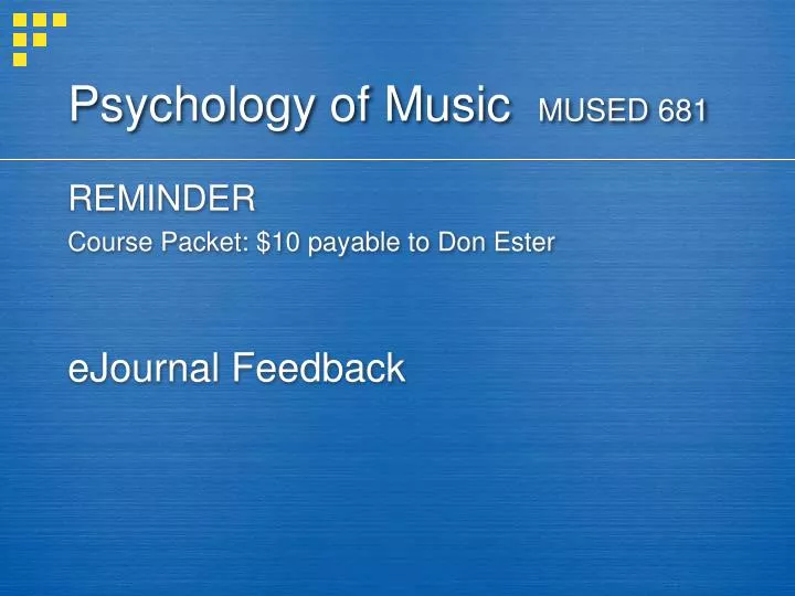 psychology of music mused 681
