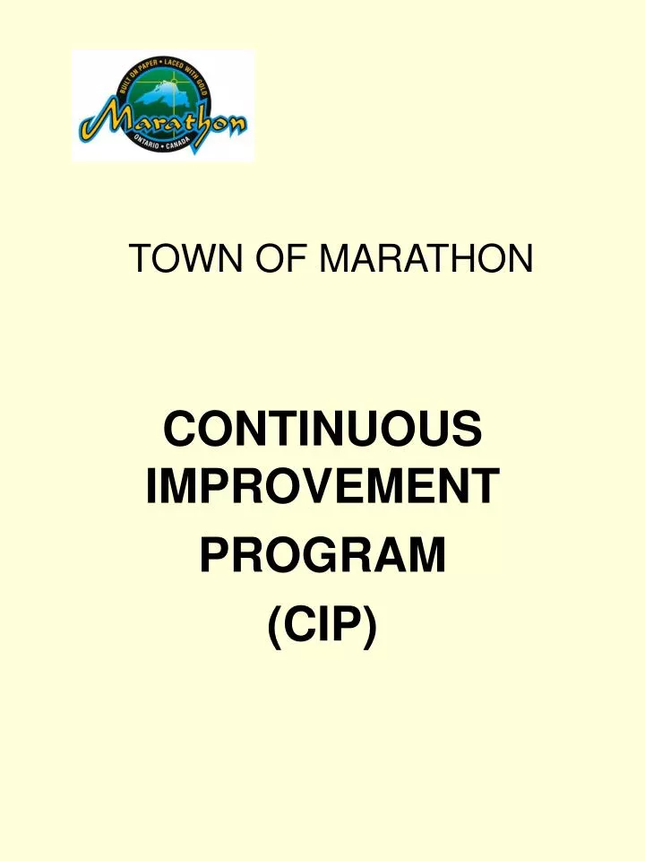 town of marathon