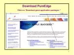 Download PureEdge
