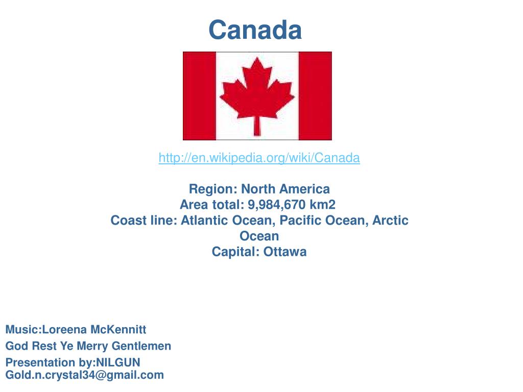PPT - Canada PowerPoint Presentation, free download - ID:347276