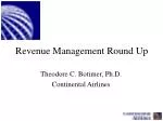 Revenue Management Round Up - slide 1