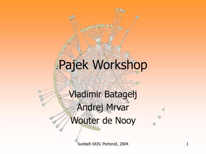 pajek workshop