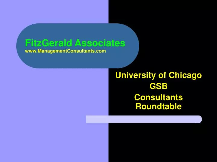 fitzgerald associates www managementconsultants com