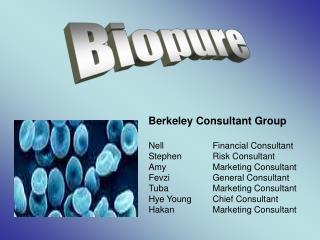 Nell		Financial Consultant Stephen	Risk Consultant Amy		Marketing Consultant Fevzi		General Consultant Tuba		Marketing C