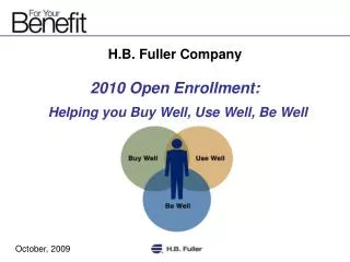 H.B. Fuller Company 2010 Open Enrollment:
