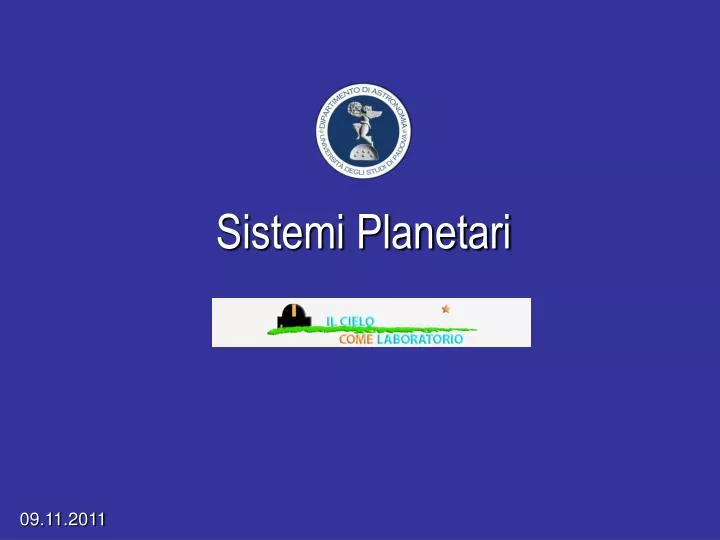 sistemi planetari