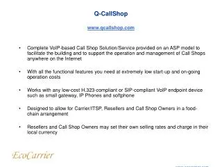 Q-CallShop qcallshop