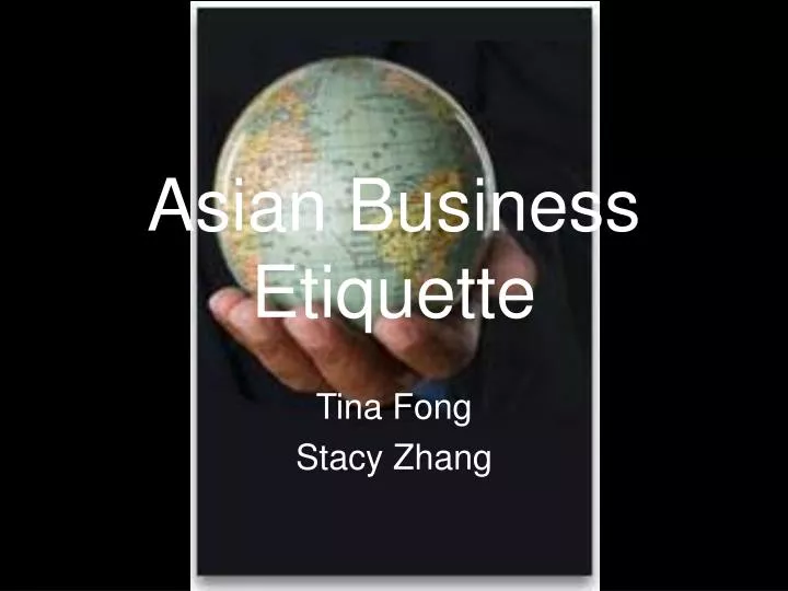 asian business etiquette