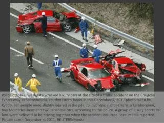 Costly car crashes
