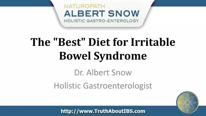 the best diet for irritable bowel syndrome