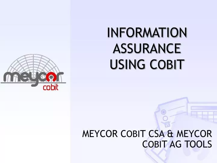 information assurance using c obi t