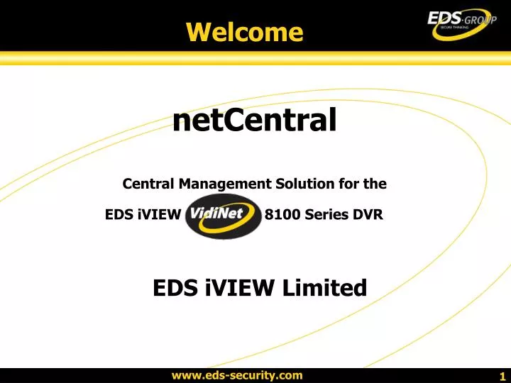 netcentral central management solution for the