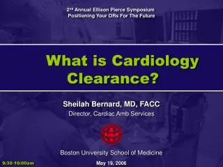 What is Cardiology Clearance?