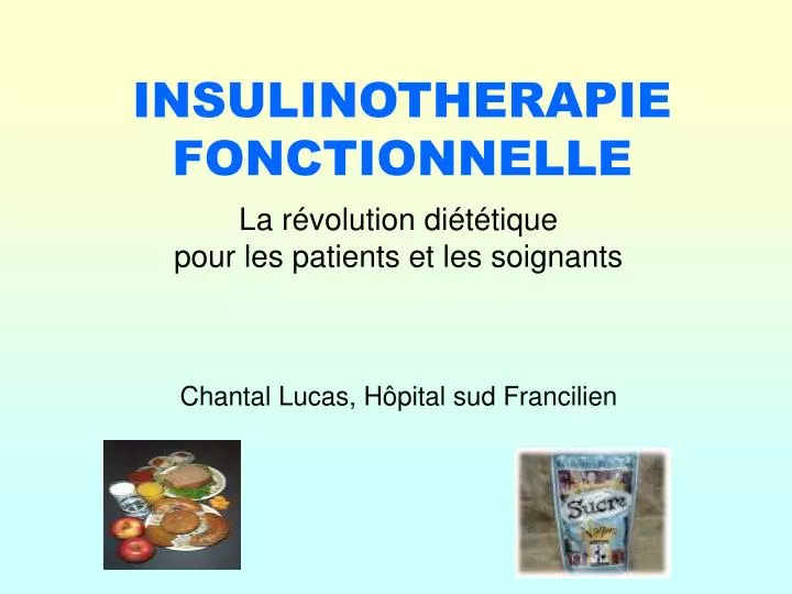 insulinotherapie fonctionnelle