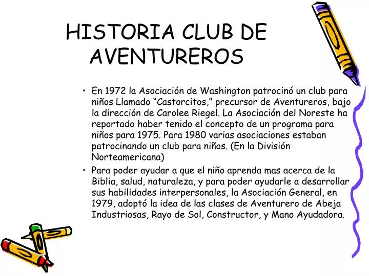 historia club de aventureros