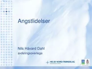 angstlidelser