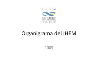 Organigrama del IHEM