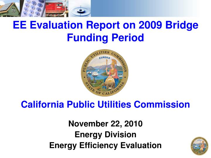 ee evaluation report on 2009 bridge funding period