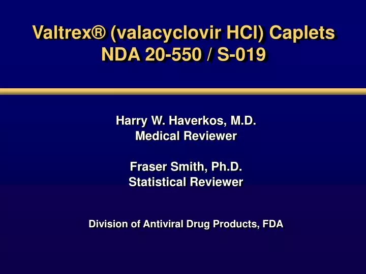 valtrex valacyclovir hcl caplets nda 20 550 s 019