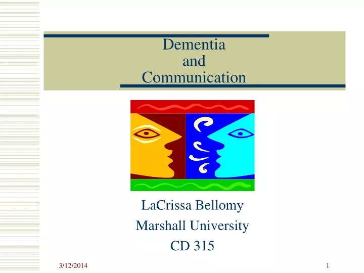 dementia and communication