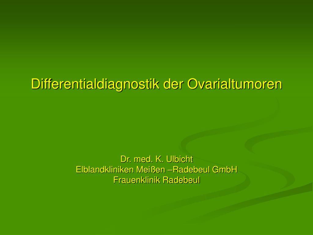 Muss Ein Ovarialtumor Operiert Werden www.slideserve.com
