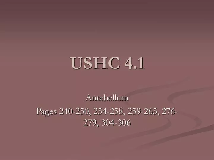 ushc 4 1