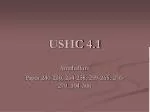 USHC 4.1 - slide 1