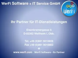WerFi Software – Ihr Partner