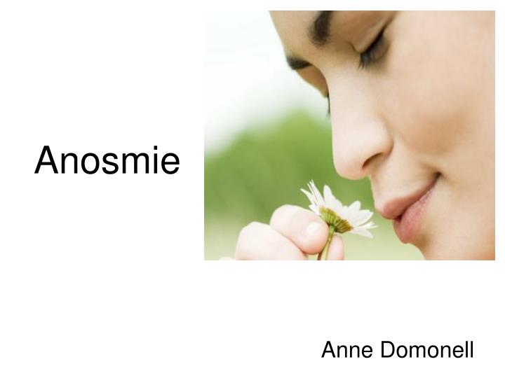 anosmie