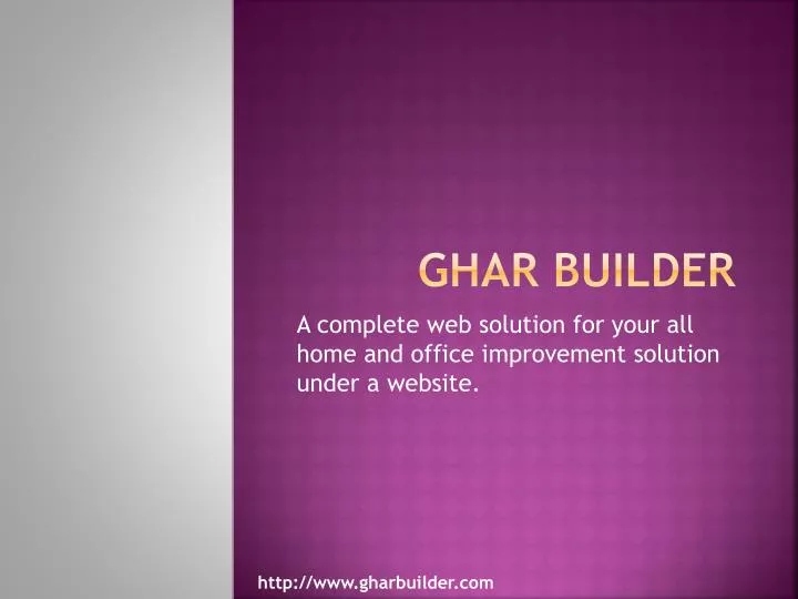 ghar builder