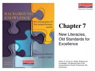 Chapter 7 New Literacies, Old Standards for Excellence