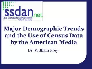 Major Demographic Trends and the Use of Census Data by the American Media