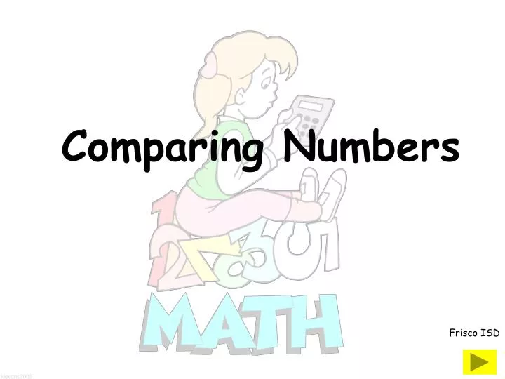 comparing numbers