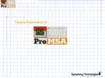 Feature Presentation of - slide 1