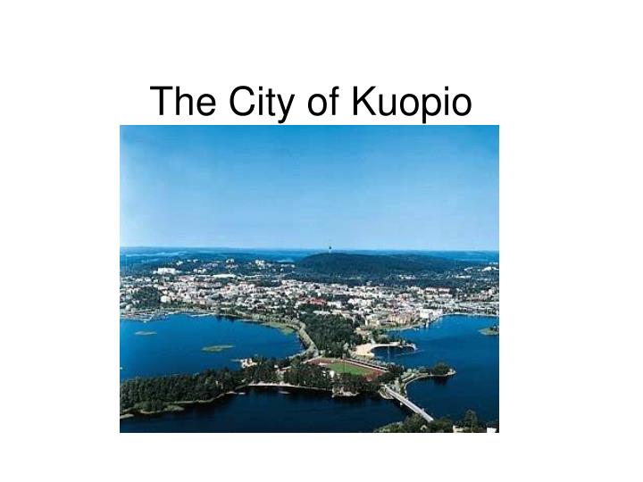 the city of kuopio