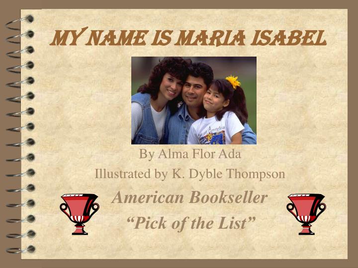 my name is maria isabel
