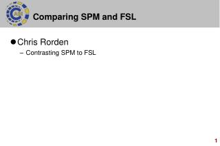 Comparing SPM and FSL