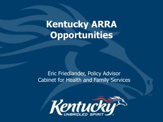 Kentucky ARRA Opportunities