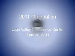 2011 Graduation